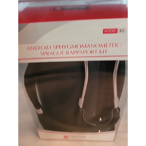 PRESTIGE A2-BLK ANEROID SPHYGMOMANOMETER / SPRAGUE-RAPPAPORT KIT New - Picture 3 of 15